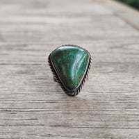 Image 1 of Southwest Chrysocalla Ring, c. 1950s.