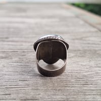 Image 4 of Southwest Chrysocalla Ring, c. 1950s.