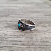 Image 2 of Southwest Turquoise Ring, c. 1970s