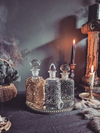 Image 1 of Filigree potion bottles 