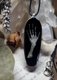 Image 3 of Lizard Claw and Floral Amulet