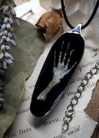 Image 2 of Lizard Claw and Floral Amulet