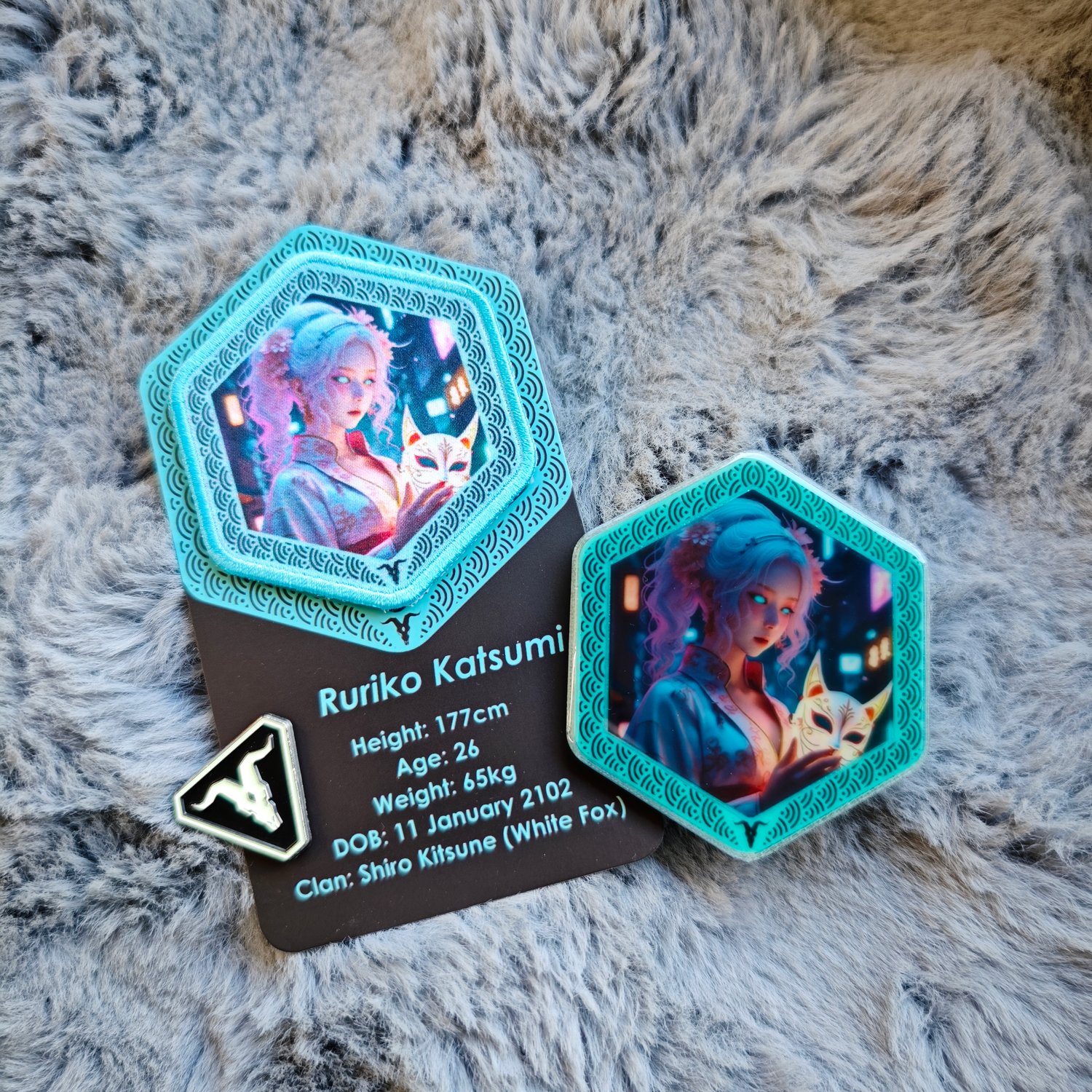 Image of Cyber Geisha Ruriko Katsumi