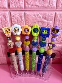 Image 2 of Exclusive Disney Doorables bling beaded pens ✨