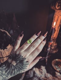 Image 3 of Uranium glass ring 