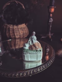 Image 1 of Miniature dog and lady box 