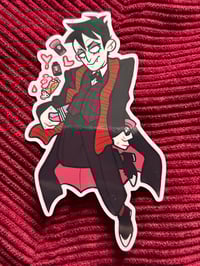 Image 1 of Oswald with Cannoli Sticker