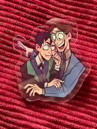 Image 1 of Nygmobblepot Acrylic Pin