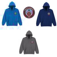 Image 4 of Burnley FC Fan Hoodie | The Clarets White Rose Hoodie | Gift for Burnley FC Supporters