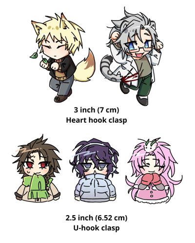 Image of COE Acrylic Charms