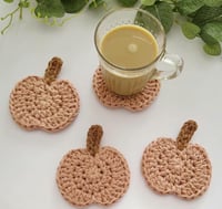Image 5 of Pumpkin Coaster Crochet Pattern