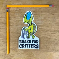 Image 2 of Terrapin Crossing Sticker – Brake for Critters 