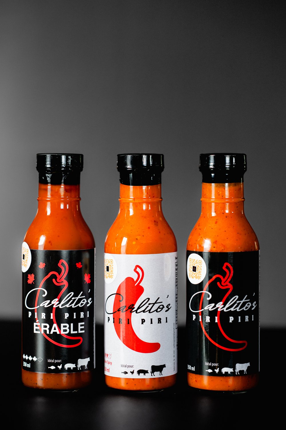 Image of Le Trio Signature Carlito’s – Originale, Épicée & Érable