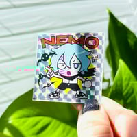 Image 2 of Devil's Candy Square Holo Stickers