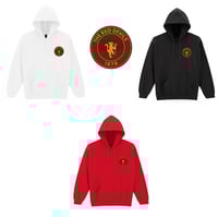 Image 5 of Manchester United Fan Hoodie | The Red Devils Red Hoodie | Gift for Manchester United Supporters