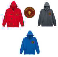 Image 3 of Manchester United Fan Hoodie | The Red Devils Red Hoodie | Gift for Manchester United Supporters