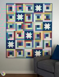 Image 5 of Spunky quilt pattern - PAPER pattern