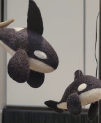 Orca whale mobile for Judi