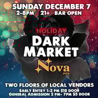 December 7 DARK MARKET at Nova PDX tickets