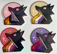 Image 2 of Pride Wolf Stickers