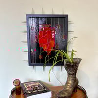 Image 1 of Large anatomical heart lamp 11"x18"