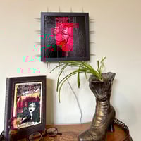 Image 1 of anatomical heart lamp 10"x10"