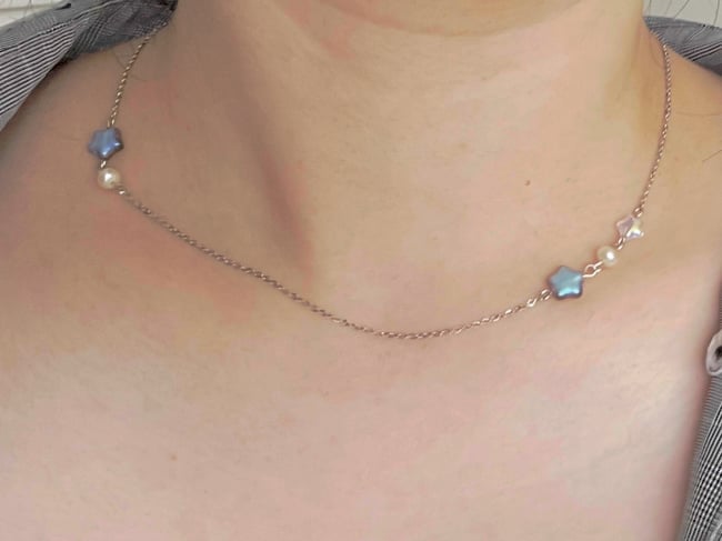 capricorn constellation star necklace