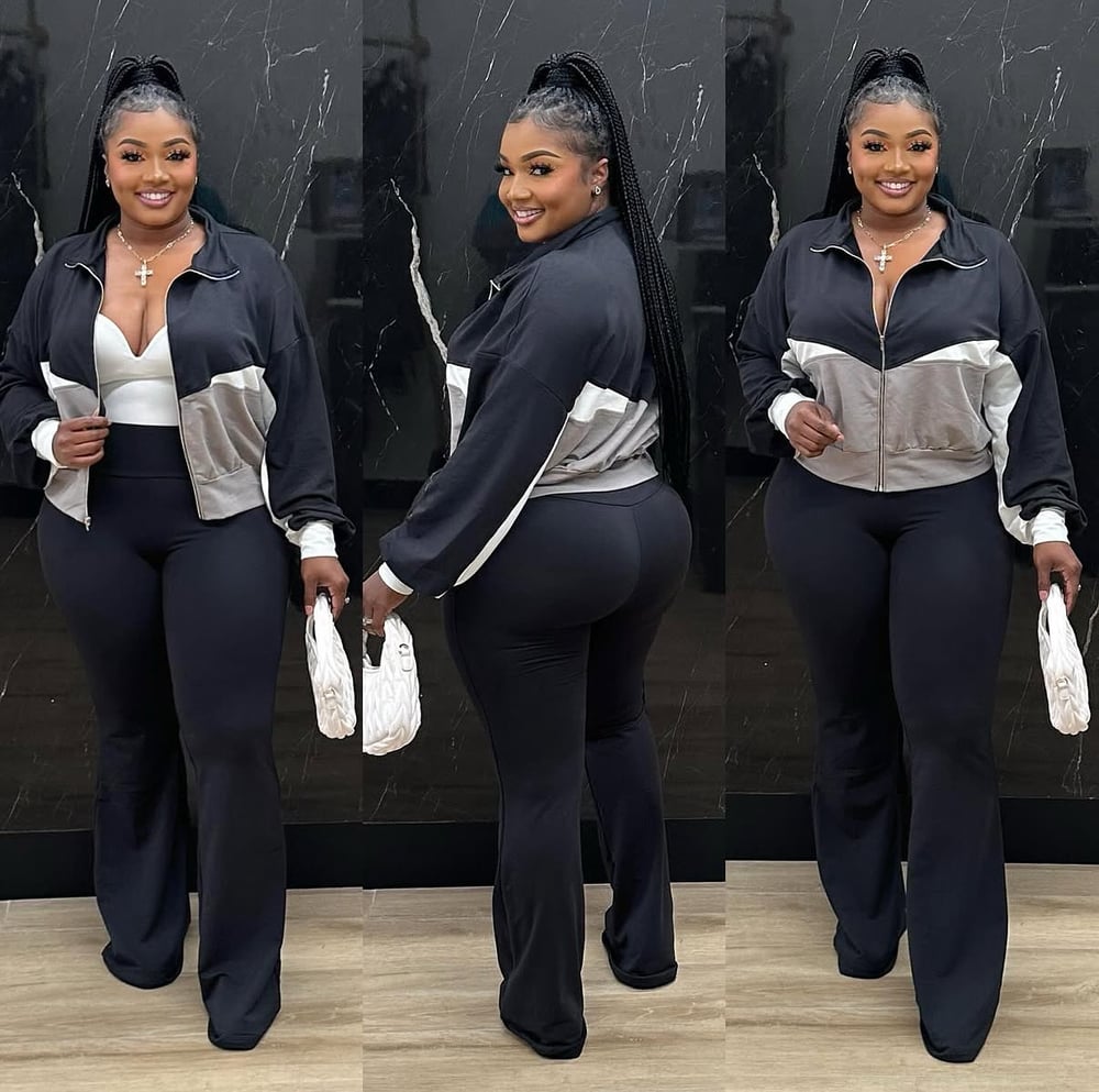 Image of WORK IT SET-black