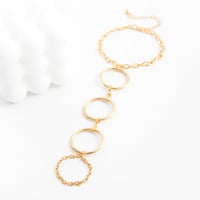Image 3 of Three Rings Bracelet