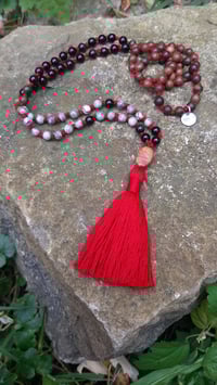 Image 1 of Japa Mala - Protection - Fire & Earth 