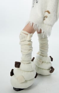 Image 13 of Chunky Knit Tie Socks