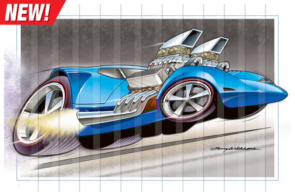 Image of "Double Trouble" Print: 18 x 12"
