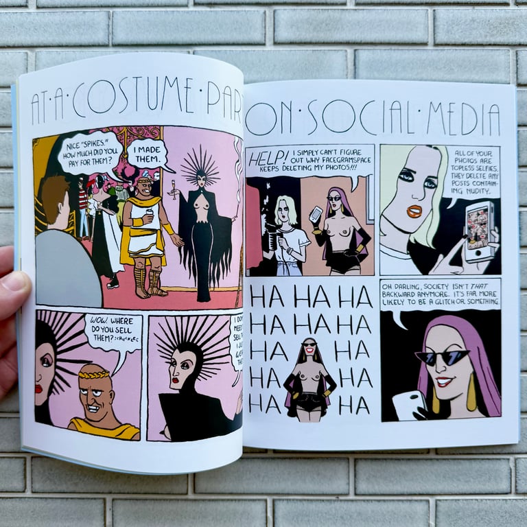 Darling: The Collected Fabulous Topless Woman by Derek Marks - SIGNED & #'D Image 4