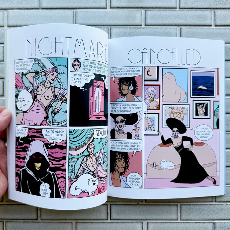 Darling: The Collected Fabulous Topless Woman by Derek Marks - SIGNED & #'D Image 5