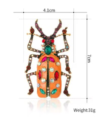 Image 3 of 🪲 “Beetle Juiced” Brooch