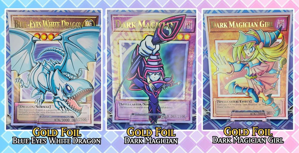 Image of Duel Monsters 8.5" x 11" Foil Prints