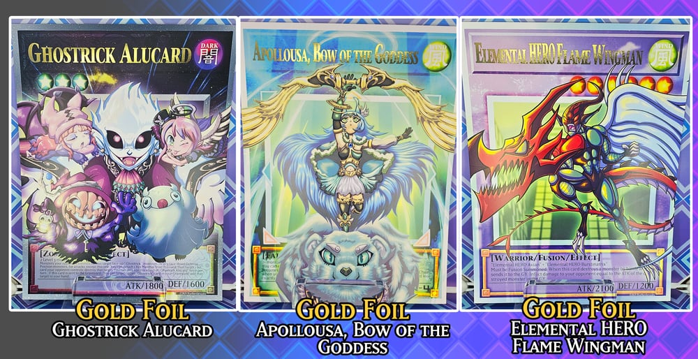 Image of Duel Monsters 8.5" x 11" Foil Prints