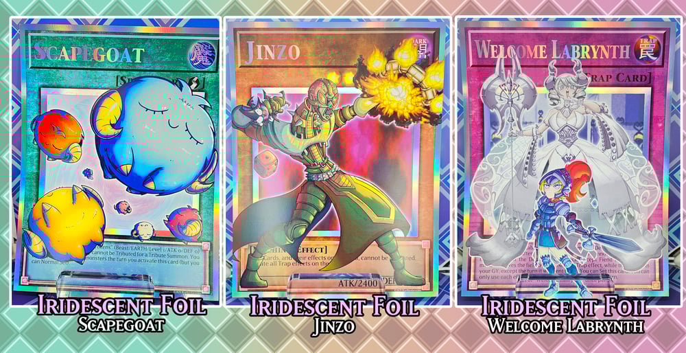 Image of Duel Monsters 8.5" x 11" Foil Prints