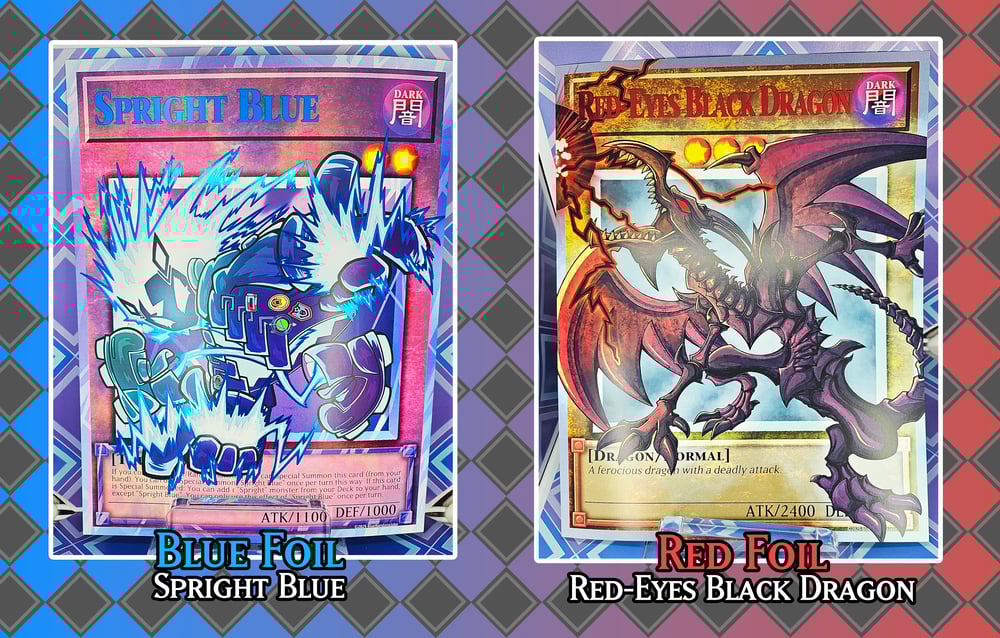 Image of Duel Monsters 8.5" x 11" Foil Prints