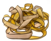 Image 4 of 1PC. HONEY POT 42" hand dyed wrist wrap bracelet silk ribbon//Yoga wrist wrap bracelet ribbon