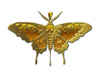 Image 1 of Lapze- Chrysalis Moth Charm Pre-Order