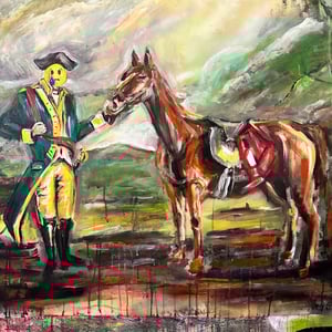 😢 GENERAL TONY SOPRANO ORIGINAL PAINTING 40x30"