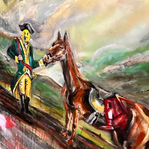 😢 GENERAL TONY SOPRANO ORIGINAL PAINTING 40x30"