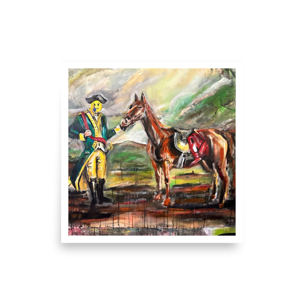 Tony the General PRINT / 16x16"