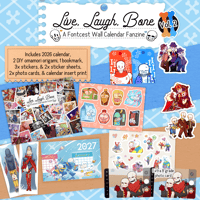 Full Bundle: Wall Calendar + Merch (LEFTOVER SALES)