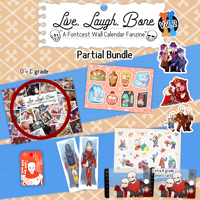 Partial Bundle - Wall Calendar + Some Merch (LEFTOVER SALES)