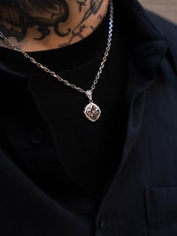 Image 3 of Silver Jewelry – HanO x Dino  Collab Necklace