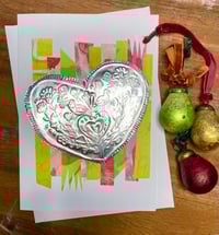 Image 3 of ***NEW***Festive Gelliprinting meets Tin Embossing on 06/12/25