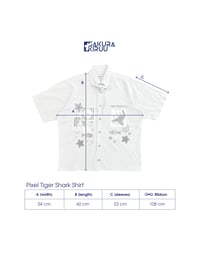 Image 3 of Pixel Tiger Shark Shirt