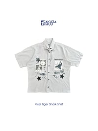 Image 1 of Pixel Tiger Shark Shirt